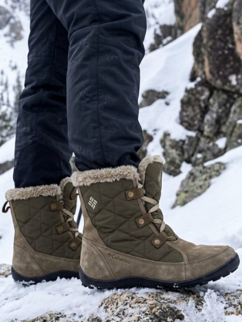 Columbia "Powder Summit" Omini-tech 200gm Lace-up Boots